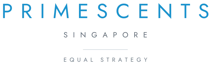 PrimeScents Singapore logo, an Equal Strategy service